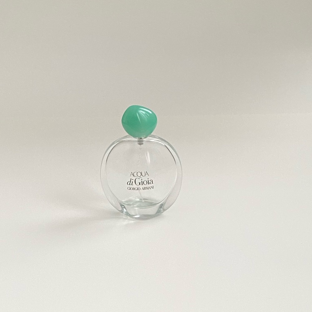 Giorgio Armani Aqua Di Gioia Empty Bottle